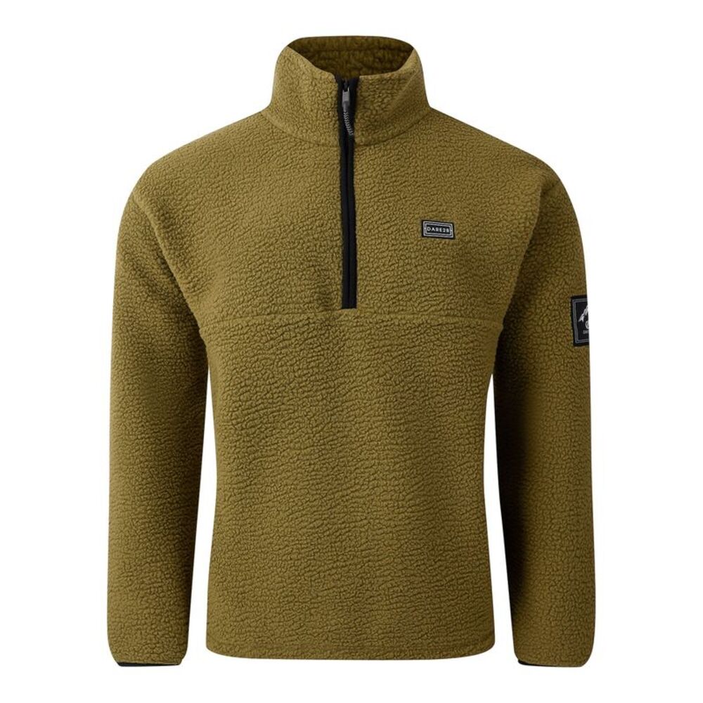 Dare 2B Mens Twin Tip Half Zip Fleece Jacket / Martini Olive